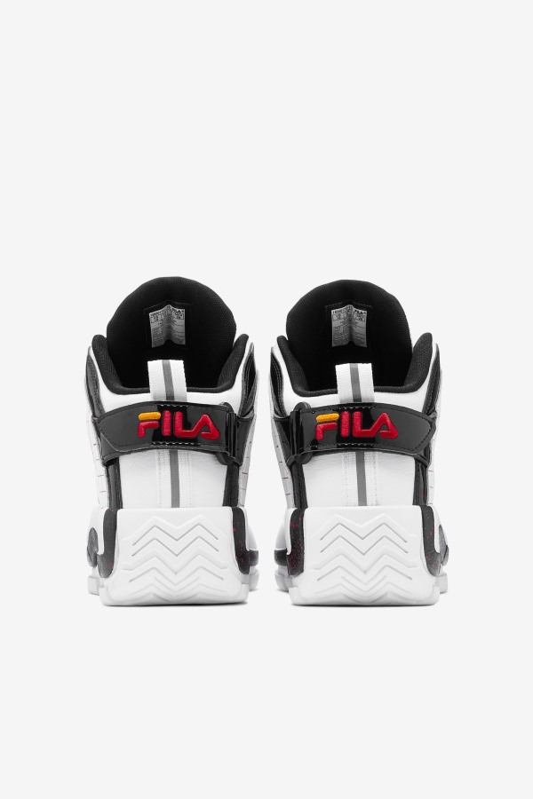 White/Black/Gold Men\'s Grant Hill 2 Fila Outlets