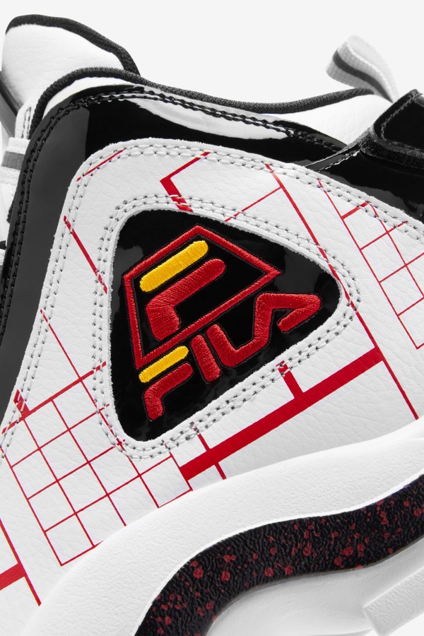 White/Black/Gold Men\'s Grant Hill 2 Fila Outlets