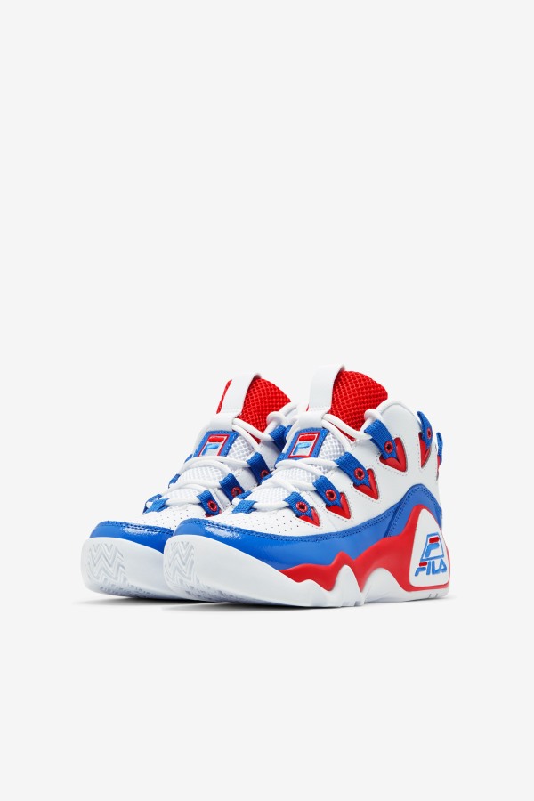 Fila Outlets White/Red/Blue Big Kids\' Grant Hill 1