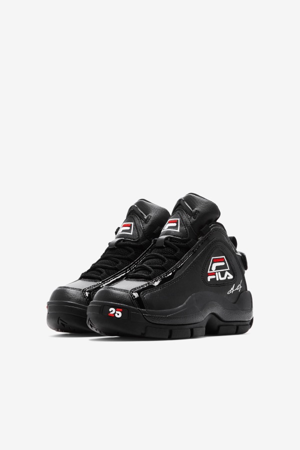 Big Kids\' Grant Hill 2 25th Anniversary Edition Black/White/Red Fila Outlets