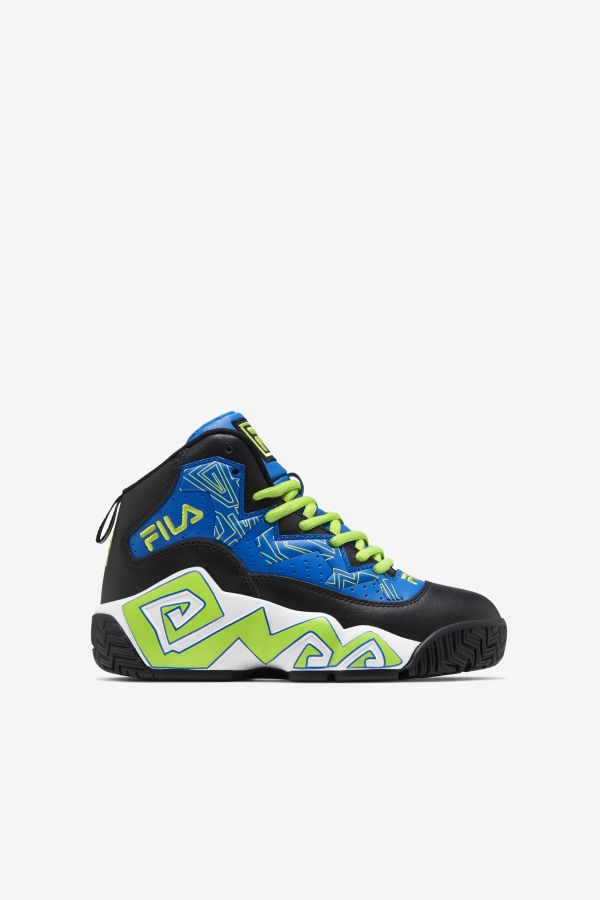 Fila Outlets Blue/Black/Lime Punch Big Kids' Mb