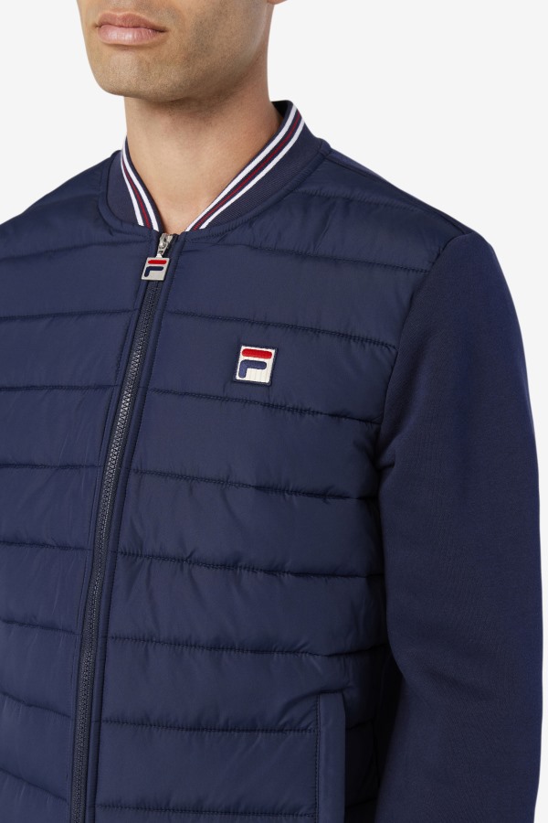 Peacoat Fila Outlets Marco Puffer Jacket