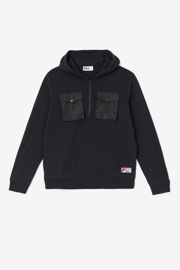 Mekong Hoodie Black Fila Outlets