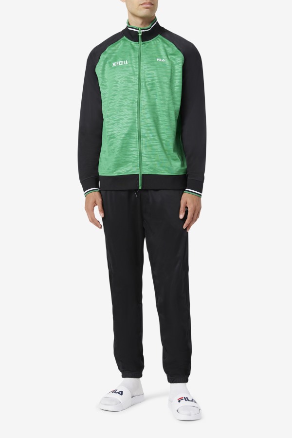 Nigeria Track Pant Black/White Fila Outlets