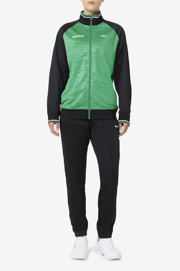 Nigeria Track Pant Black/White Fila Outlets