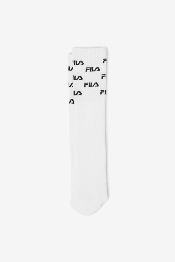 Logo Knee High Sock Fila Outlets White