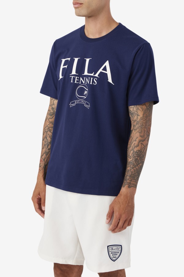 Fila Outlets Saran Tee Navy/Gardenia