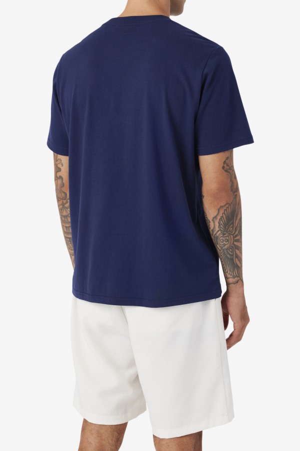 Fila Outlets Saran Tee Navy/Gardenia