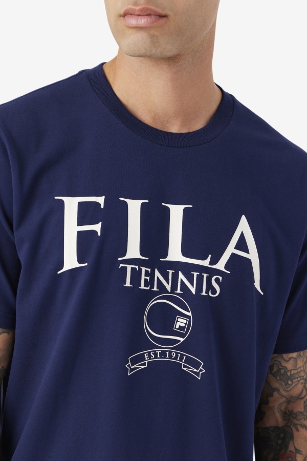 Fila Outlets Saran Tee Navy/Gardenia