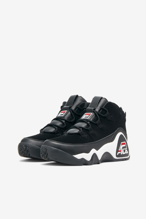 Women\'s Grant Hill 1 Black/White/Red Fila Outlets