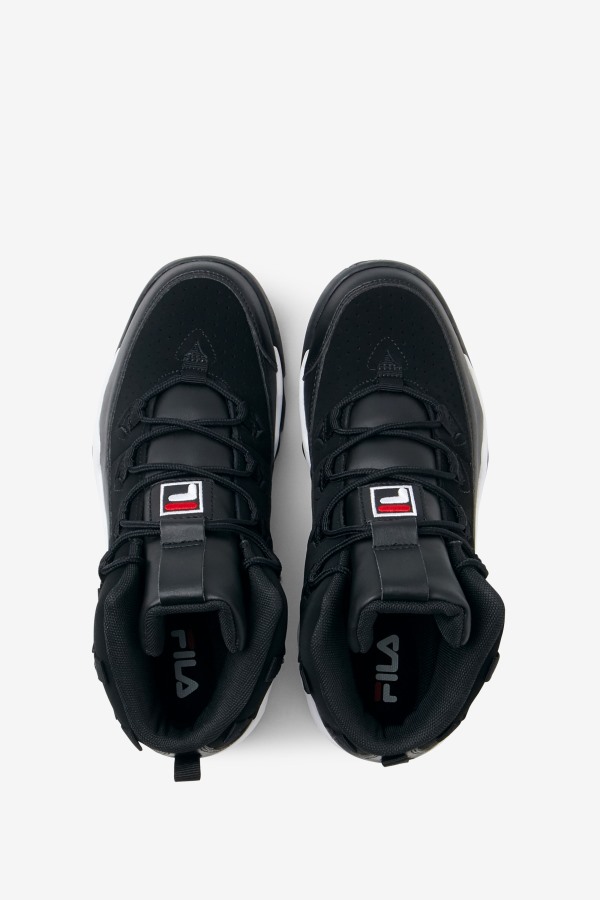 Women\'s Grant Hill 1 Black/White/Red Fila Outlets