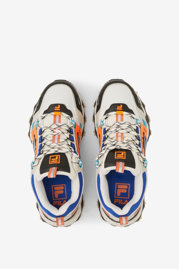 Big Kids\' Oakmont Tr Turtledove/Black/Gardenia Fila Outlets