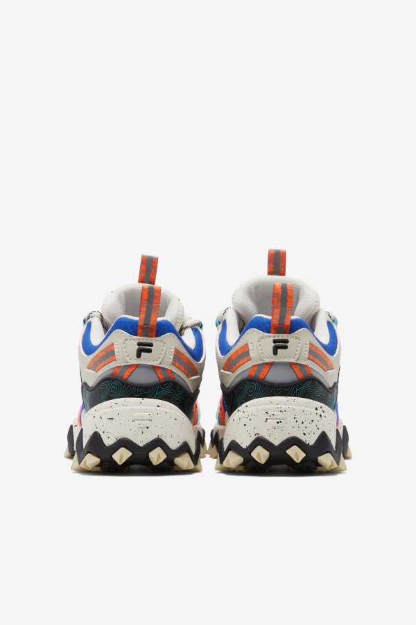 Big Kids\' Oakmont Tr Turtledove/Black/Gardenia Fila Outlets