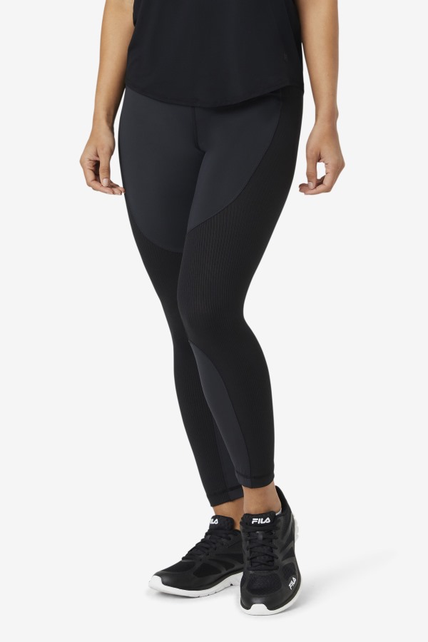Forza Textured Long Legging Black Fila Outlets