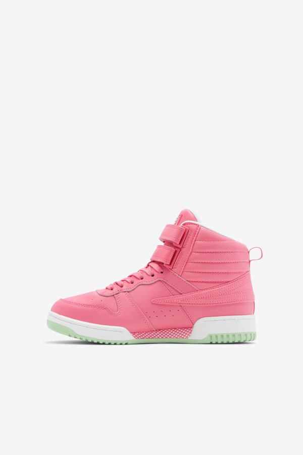 Fila Outlets Big Kids\' F-14 Bubblegum/White