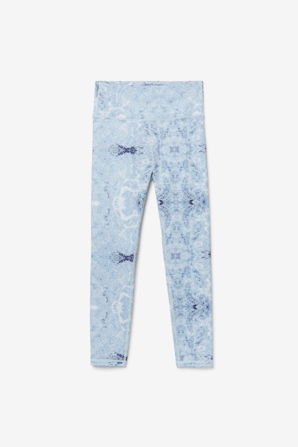 Blue Fog Print Forza Sleek 7/8 Leggings Fila Outlets