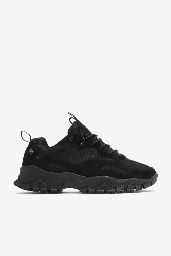 Black/Metallic Silver Fila Outlets Men's Ray Tracer TR 2