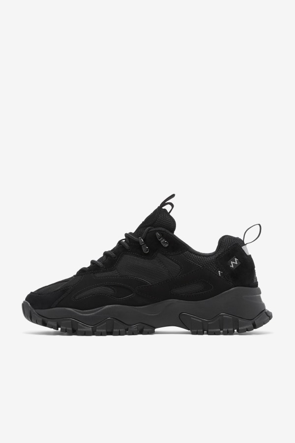 Black/Metallic Silver Fila Outlets Men\'s Ray Tracer TR 2