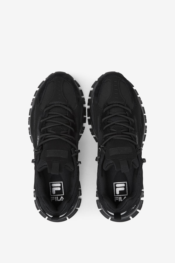 Black/Metallic Silver Fila Outlets Men\'s Ray Tracer TR 2