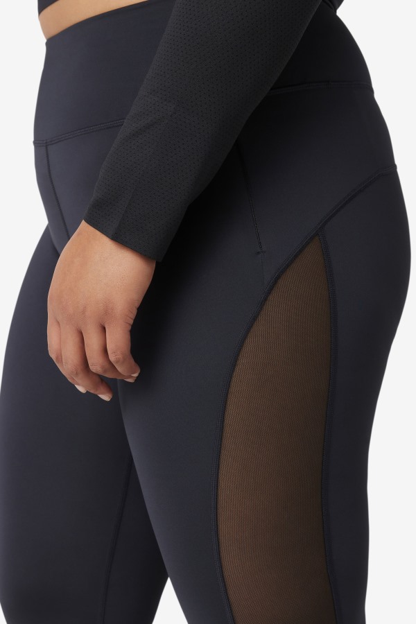 Fila Outlets Black Forza 7/8 Legging