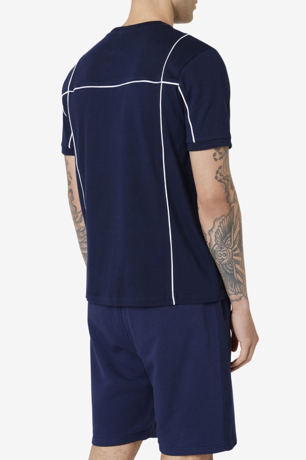 Terrinda Crew Navy/White Fila Outlets