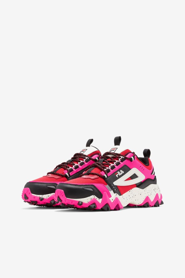 Fila Outlets Women\'s Oakmont TR Red/Pink Glow/Black
