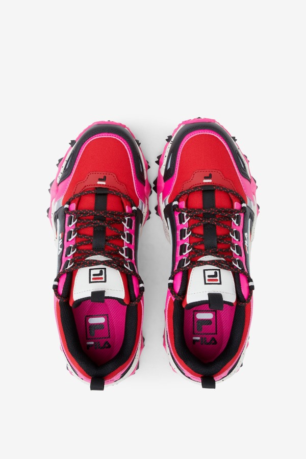 Fila Outlets Women\'s Oakmont TR Red/Pink Glow/Black