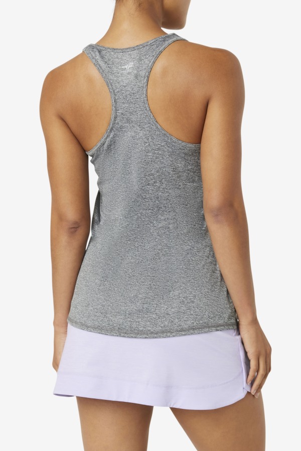 Heather Fila Outlets Pickleball Racerback Tank