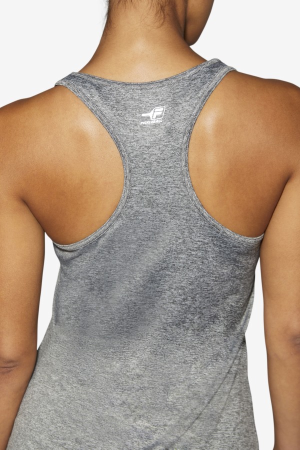 Heather Fila Outlets Pickleball Racerback Tank
