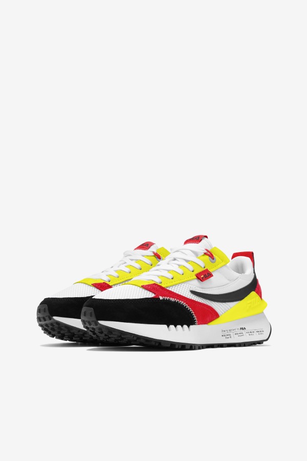 Women\'s Renno N-Generation White/Diva Pink/Yellow Fila Outlets