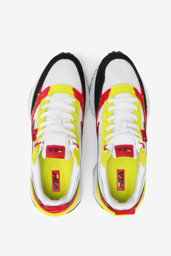 Women\'s Renno N-Generation White/Diva Pink/Yellow Fila Outlets