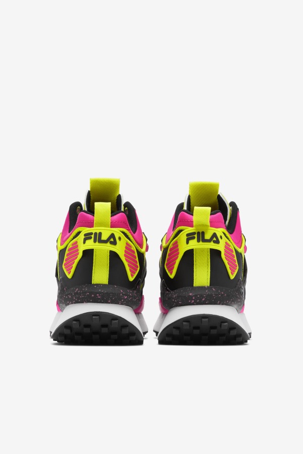 Black/White/Pink Glow Women\'s Spectra Fila Outlets