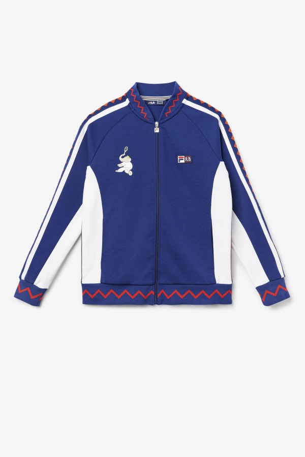 Fila x RB Babar Iggy Jacket Fila Outlets Beacon Blue/White
