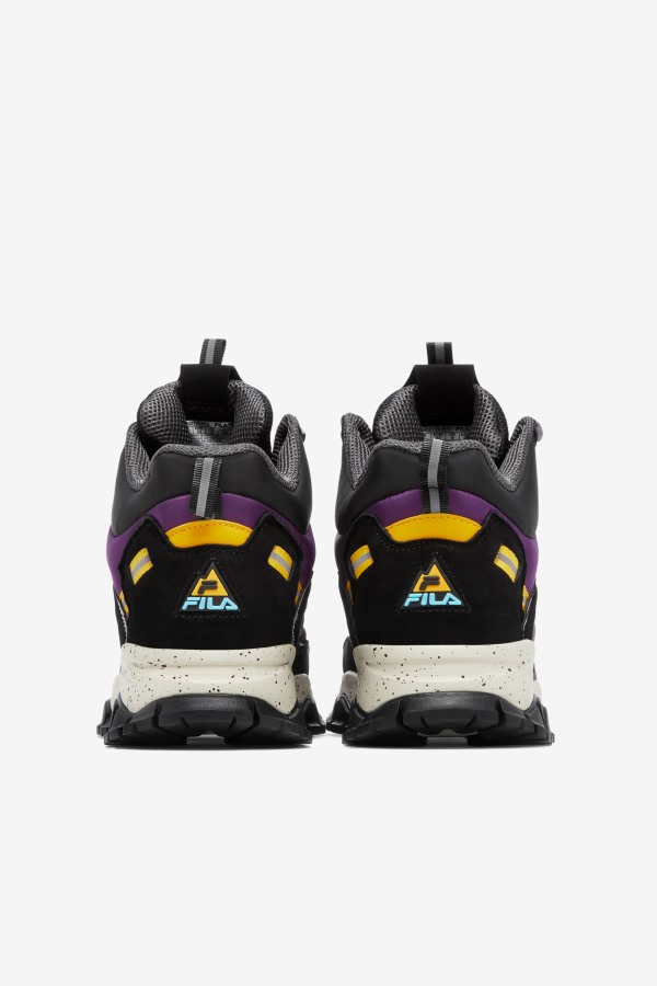 Fila Outlets Men\'s Ray Tracer Tr 2 Mid Black/Purple/Pelican