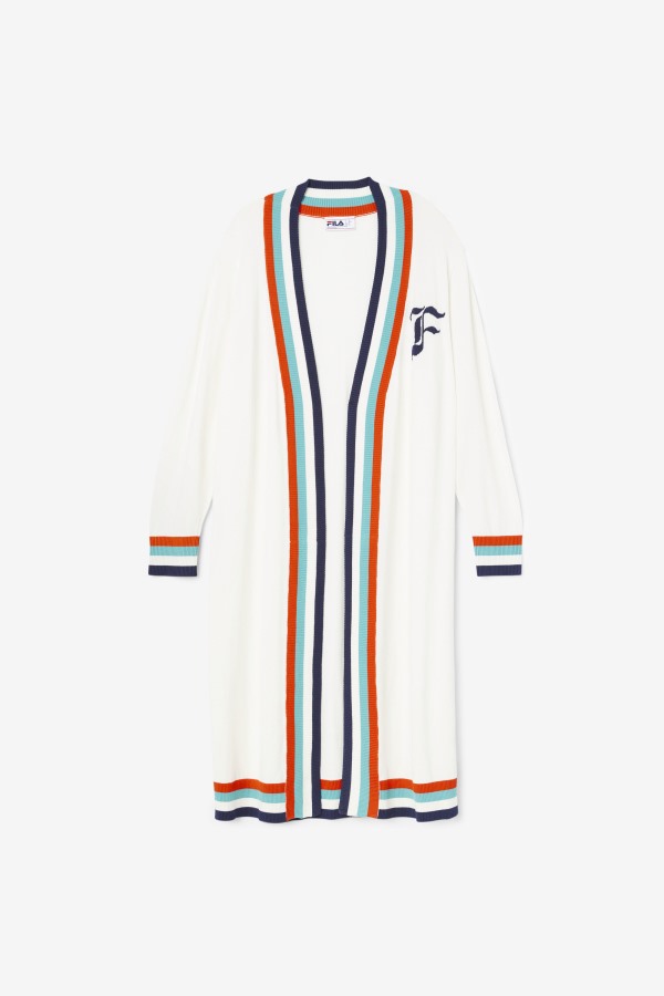 Fila Outlets Angelina Maxi Cardigan Tofu