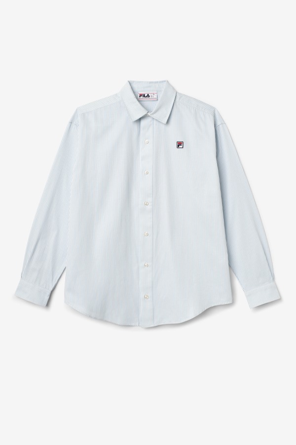 Ariella Dress Shirt Blue/White Fila Outlets