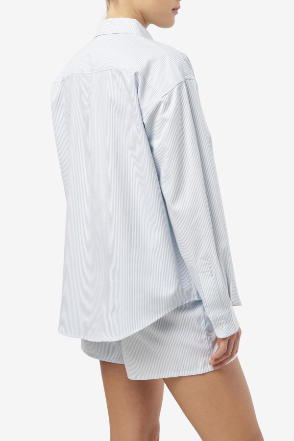 Ariella Dress Shirt Blue/White Fila Outlets