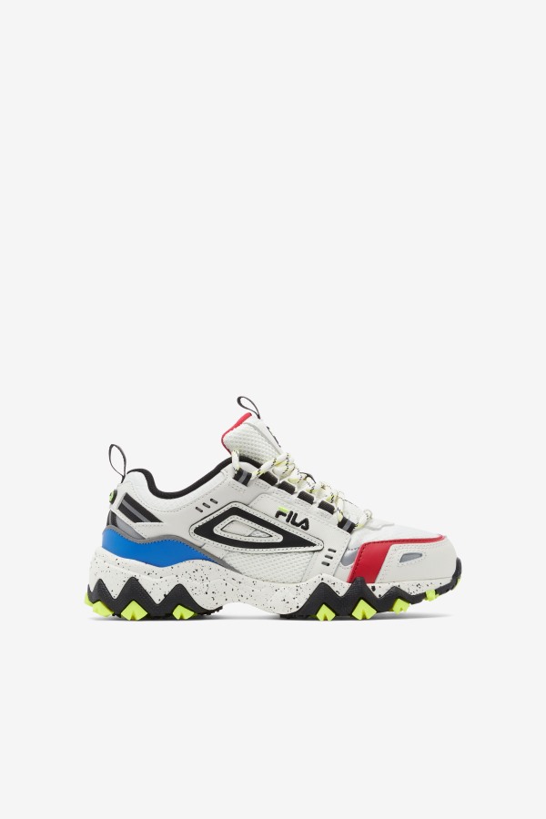 White/Black/Blue Fila Outlets Big Kids' Oakmont Tr