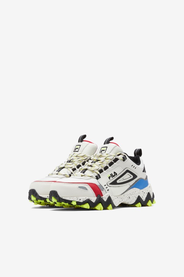 White/Black/Blue Fila Outlets Big Kids\' Oakmont Tr