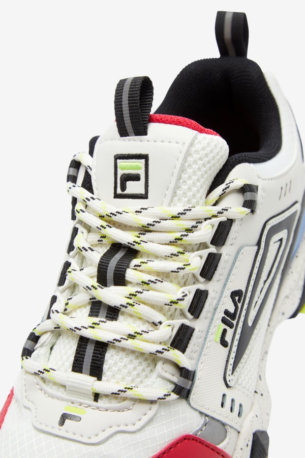 White/Black/Blue Fila Outlets Big Kids\' Oakmont Tr