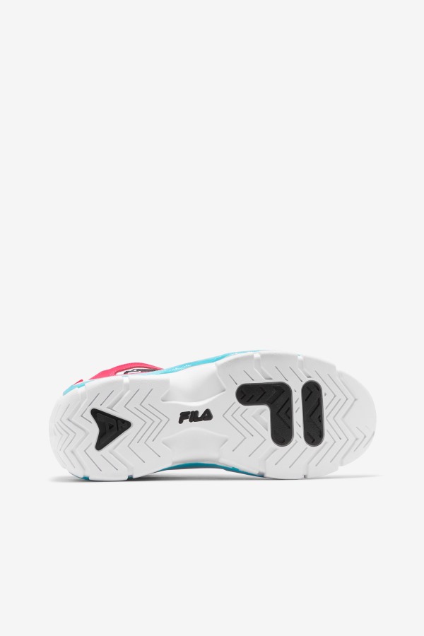 Women\'s Grant Hill 2 White/Diva Pink/Blue Fila Outlets
