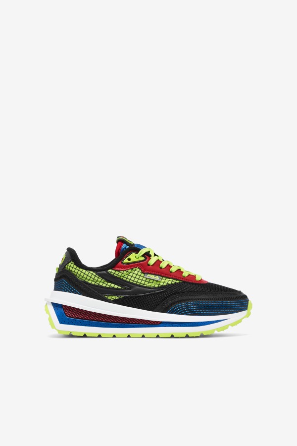 Fila Outlets Big Kids' Renno Black/Blue/Red