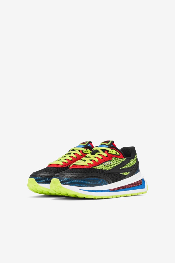 Fila Outlets Big Kids\' Renno Black/Blue/Red
