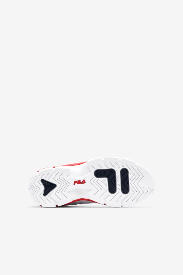 Fila Outlets Big Kids\' Grant Hill 2 Game Break White/Blues/Red