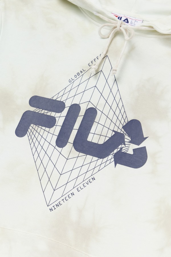 Fila Outlets Stone/Navy Moshi Hoodie