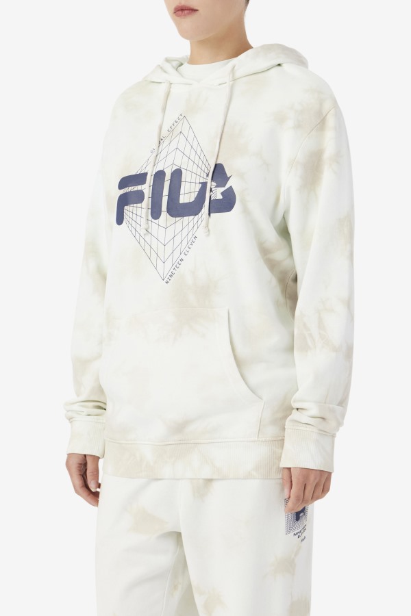 Fila Outlets Stone/Navy Moshi Hoodie