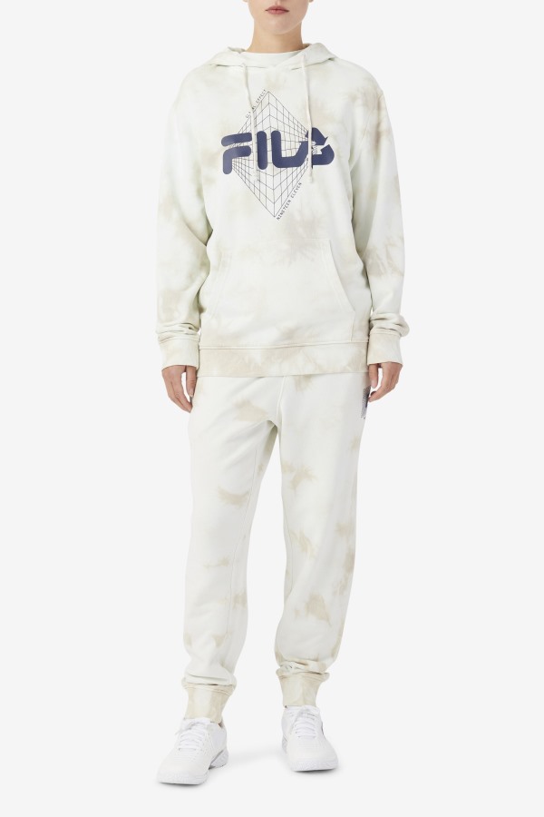 Fila Outlets Stone/Navy Moshi Hoodie