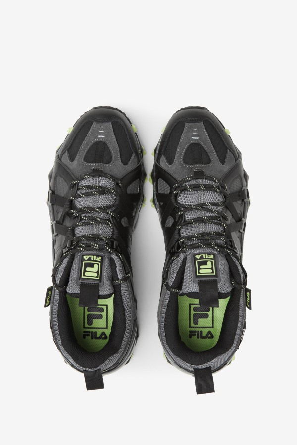 Fila Outlets Castlerock/Black/Sunny Lime Men\'s Excursion