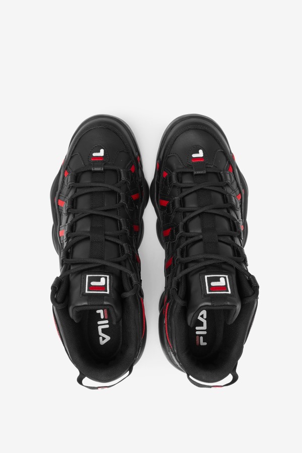 Fila Outlets Black/Red/White Men\'s Stackhouse Spaghetti