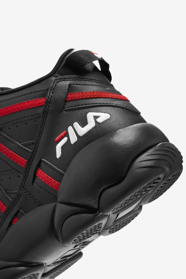 Fila Outlets Black/Red/White Men\'s Stackhouse Spaghetti